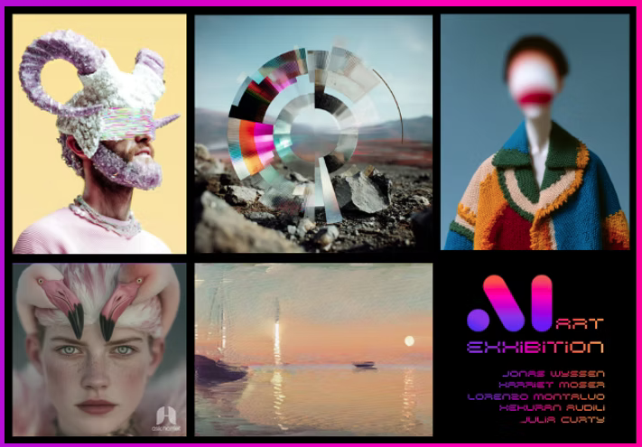 SWISS AI ART POP-UP EXHIBITION