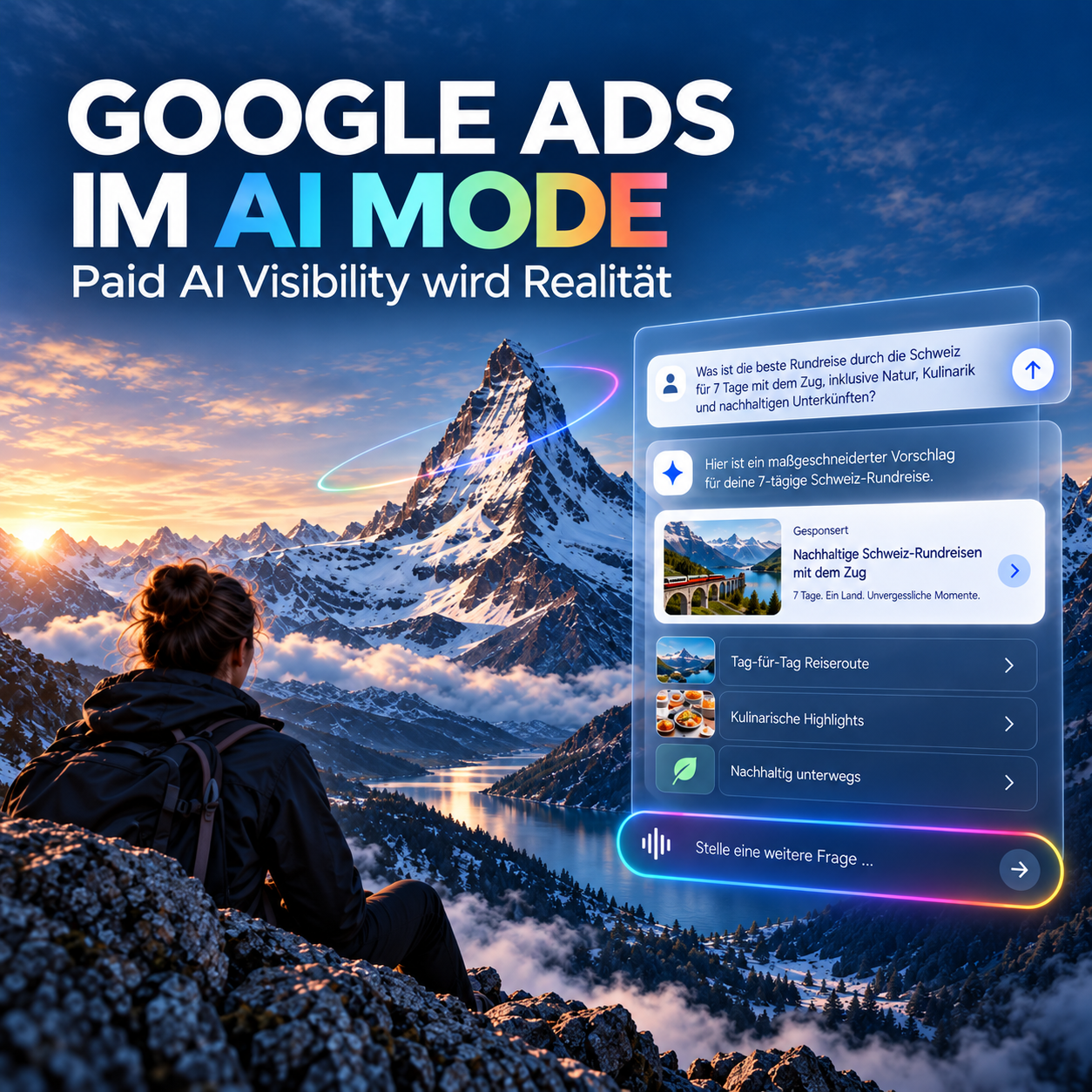 Google Ads im AI Mode: Werbung wird Teil der KI-Antwort